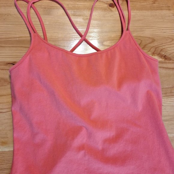 Vintage VS Moda International Coral Thin Strap Dress - Picture 3 of 7